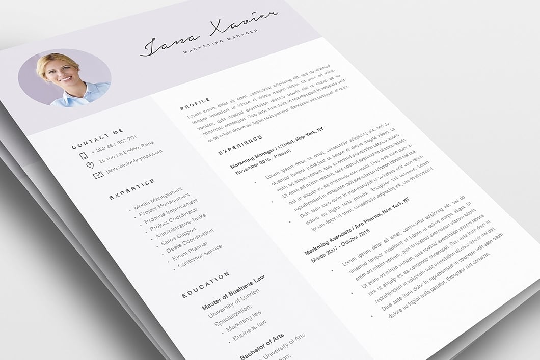 Resume WordPress Theme